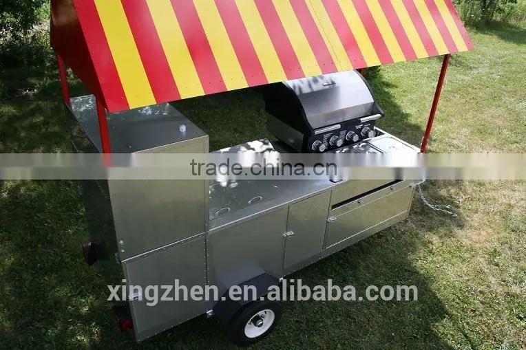 trailer for hot dog CE approved trailer for hot dog