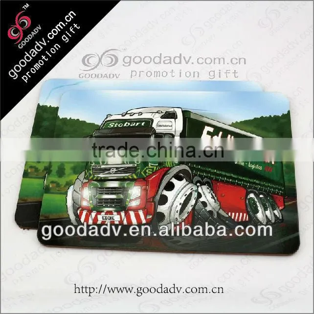 New products for 2015 cork placemats/printed cork backed placemats/cork board placemats for promotion gift