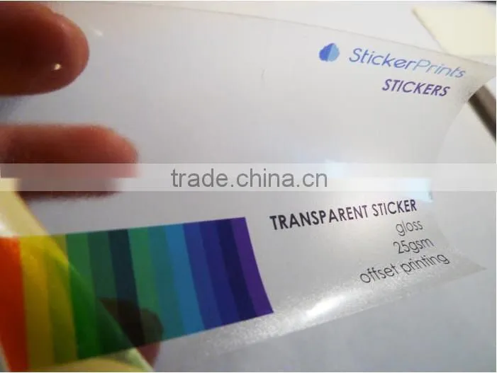 custom clear sticker,transparent stickers,transparent pvc stickers