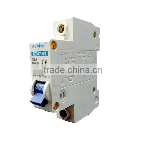circuit breaker single phase 1 pole circuit breaker