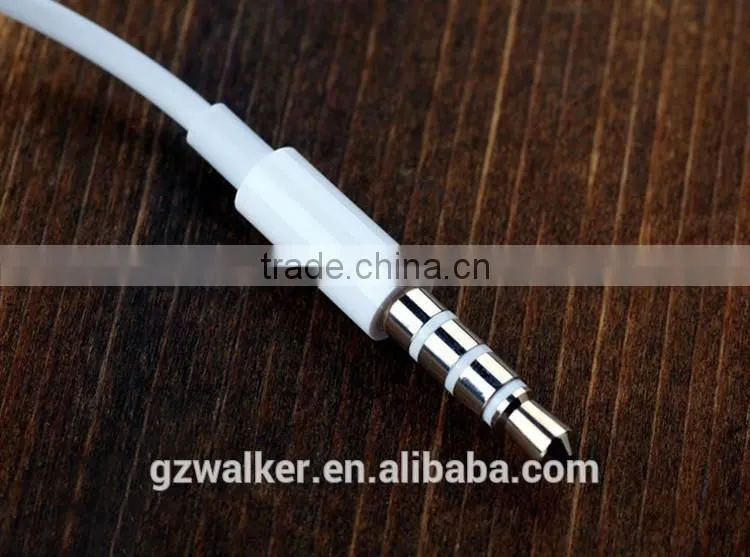 headphone wholesale super mini & micro earphone in-ear earphone with packaging for iphone 5/6