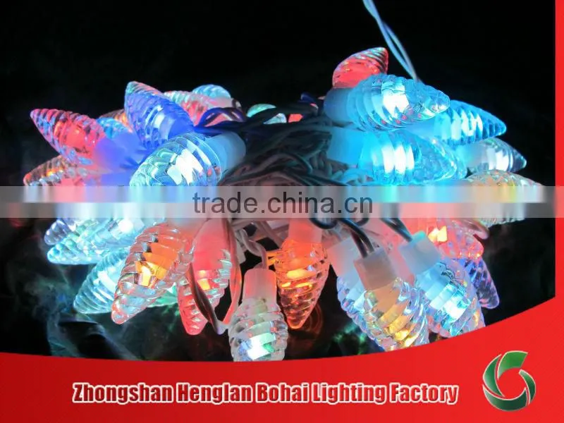 Whorl modelling led transparent lights