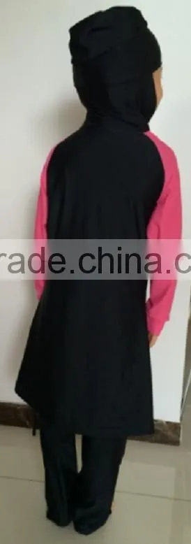 islamic clothing wholesale kids swimwear long sleeve swimsuit