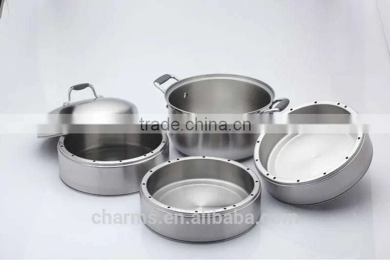 multideck stainless steel 304 food steamer