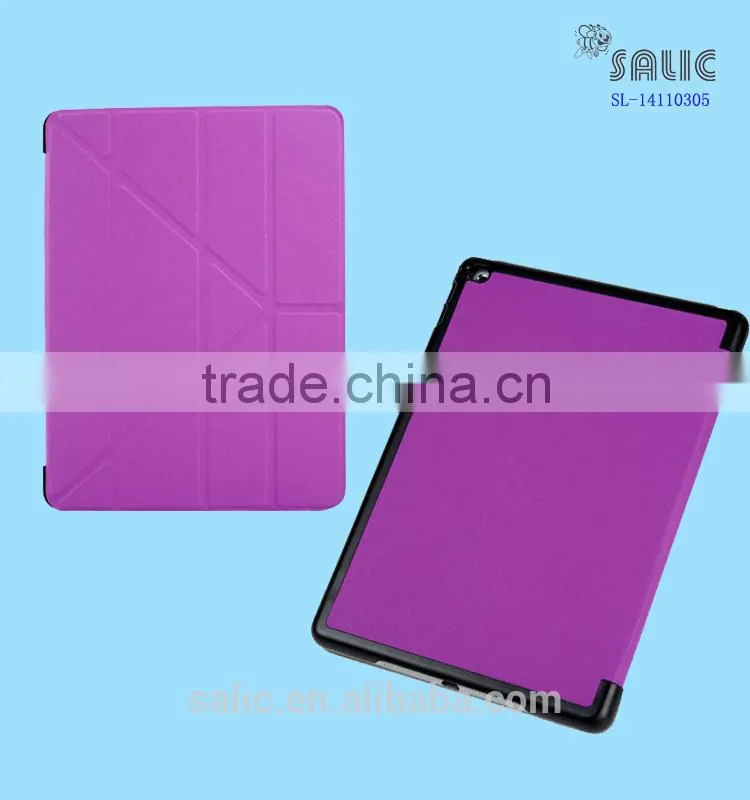 pu leather flip case for ipad air 2