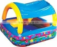 2016 hot sale cute inflatable pool /pvc pool baby swim pool baby castle baby toy