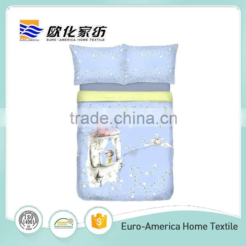 Wholesale Price Hotel Textiles Bedsheet Bedding Set For Girl