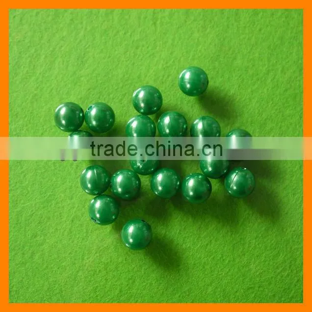 Round Green Loose Pearl Supplier