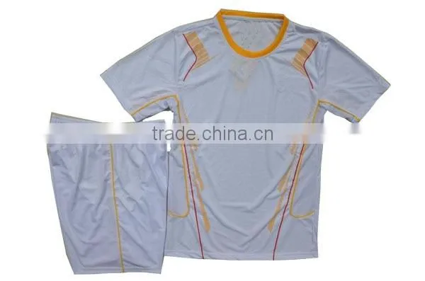 Hot brands custom soccer jersey uniform soccer training clothing