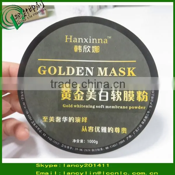 Custom waterproof labels for cosmetic, private label cosmetic, cosmetic private label