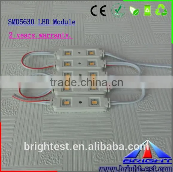 High quality!!!20pcs SMD5050 5630 5730 LED module DC12V IP65 Waterproof