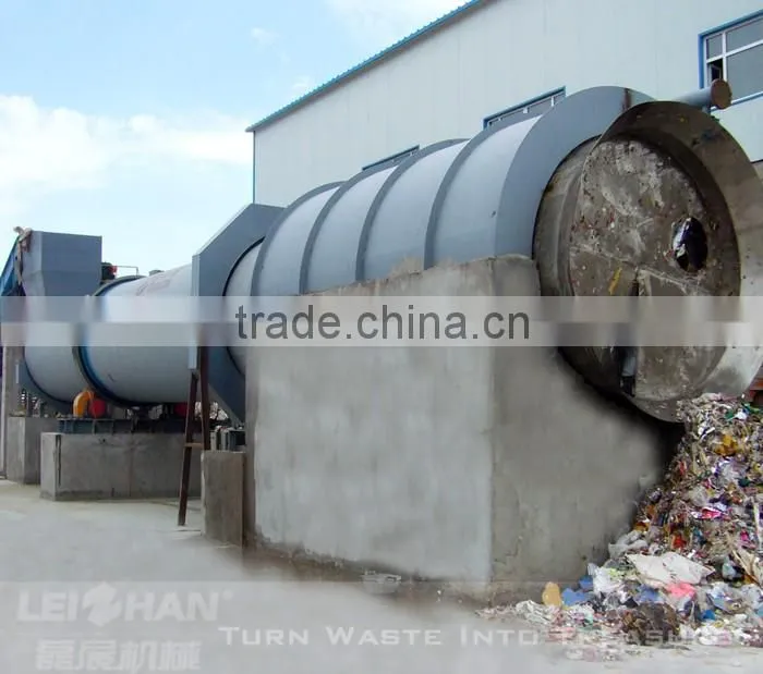 Waste cardboard recycling pulper machine to separate the plastic from paper scraps