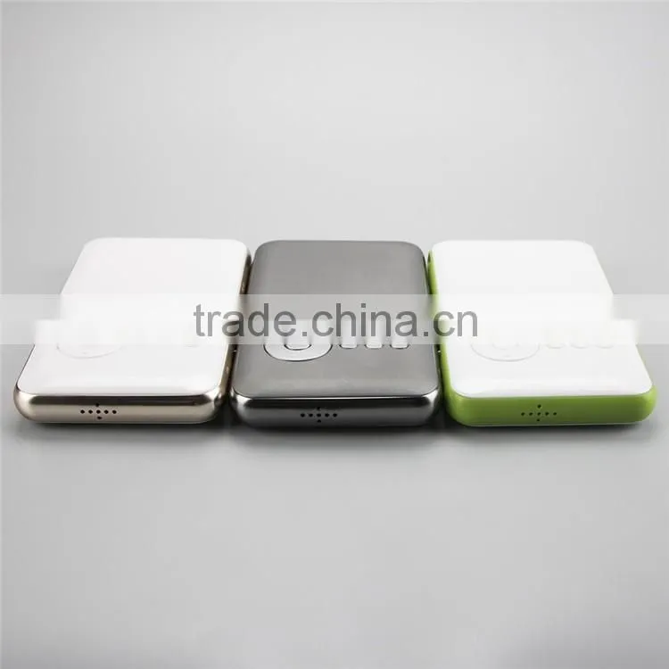 Professional mini Smart Phone DLP Projector Built in 5000mAh Li-ion Battery Can be use as Power Bank for iPhone6 Mini projector