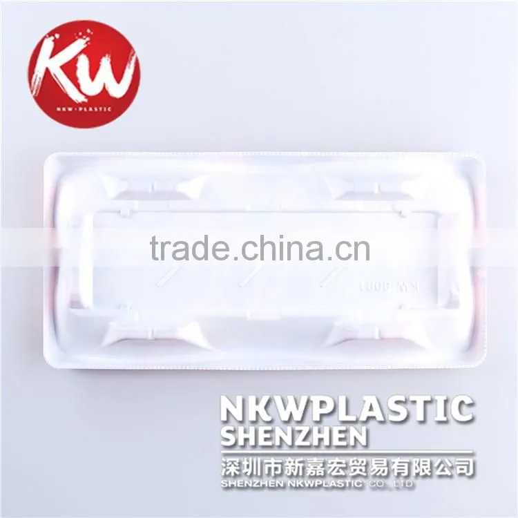 KW-0001 Disposable container Plastic PS/BOPS Colorful Printed wholesale Japanese Sushi food packing Tray