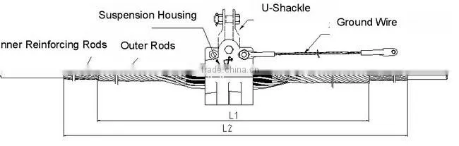 Chinese manufacturers Clamp cable suspension clamp