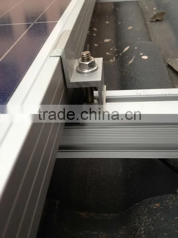 photovoltaic modul solar mounting system for roof