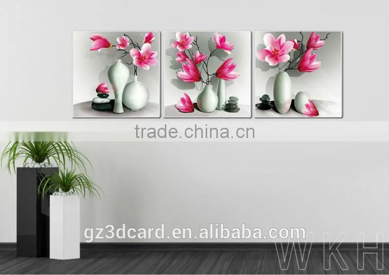 New Material PET 1.5mm No Frame Picture Decoration Images Changing Wolf 3D Picture