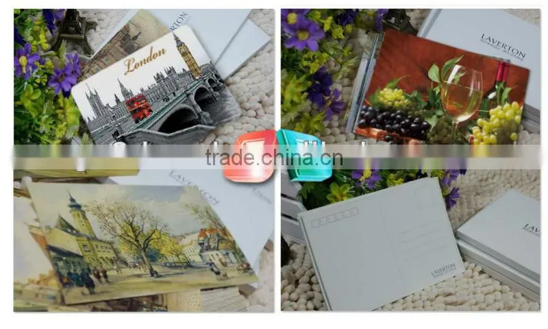 Premiums 3d lenticular postcards of cartoon charactor