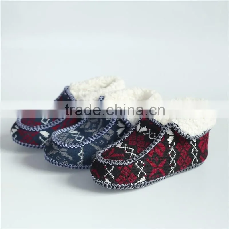 Women ankle slipper boots with shoe lace