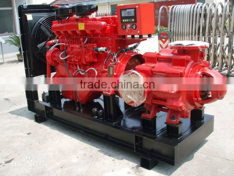 Diesel engine water pump for irrigation
