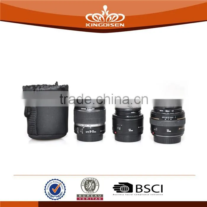 promotional drawstring camera bags for camera lens