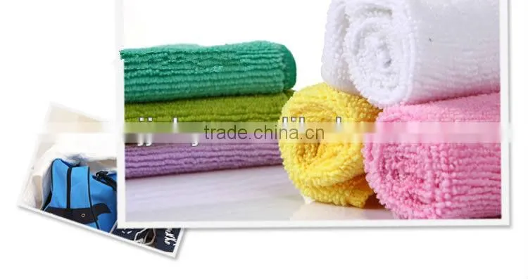 Super absorbent microfiber mini face towel