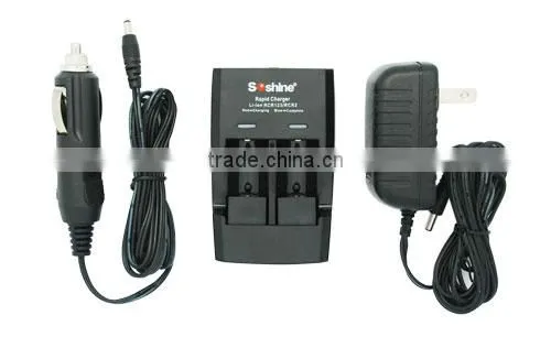 For 1-2pcs Li-ion RCR123 16340 17335 14250 CR2 Intelligent Quick battery charger li-ion battery charger