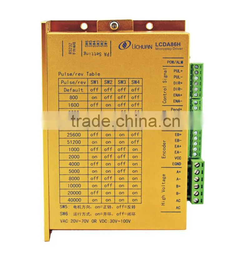 7.2NM 6A 2PH NEMA34 86mm cheap easy close loop cnc stepper motor driver kit