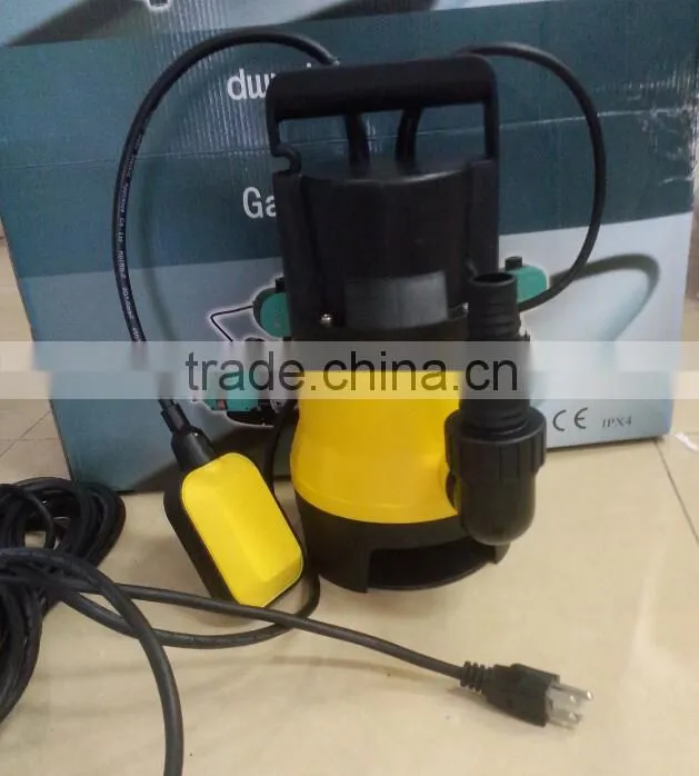 Cheap Pool and Pond Dewatering Submerged Pump with Plastic Shell