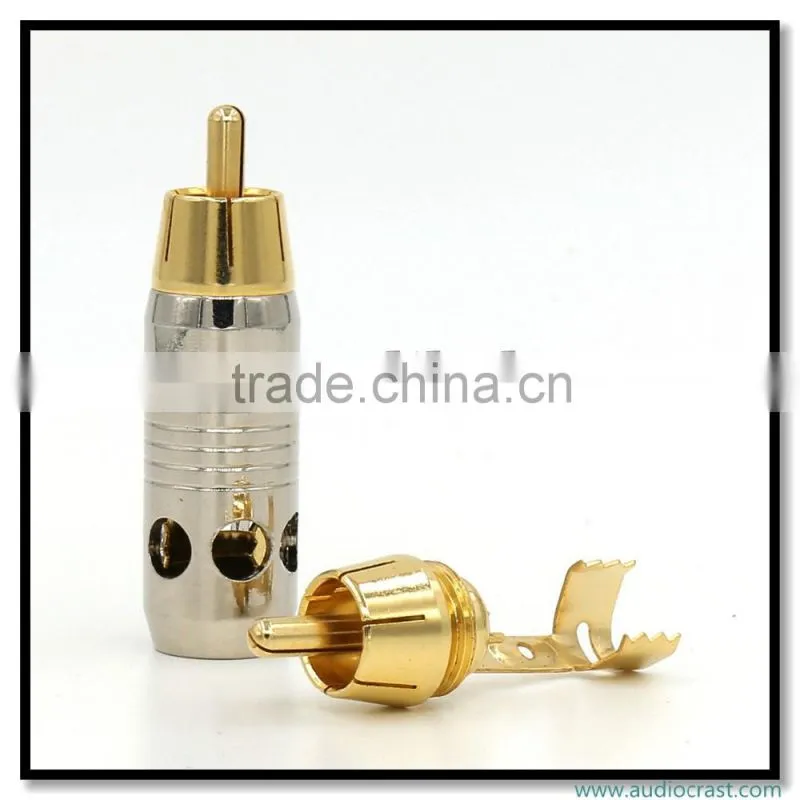 New terminal connector RCA Cable Connectors
