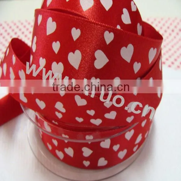 Printing Polyester Satin Ribbon For Garment Care Label