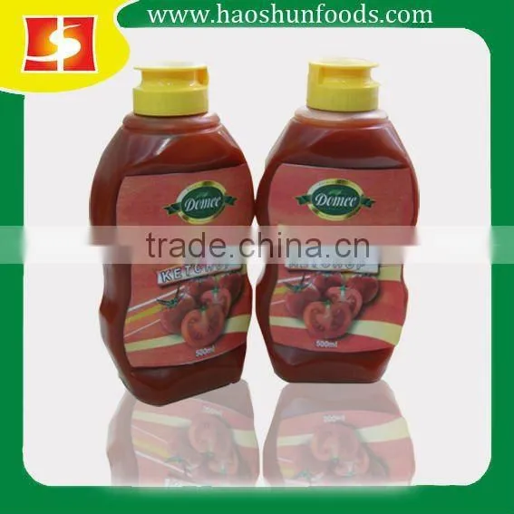 Canned Tomato Ketchup In Plastic Bottle