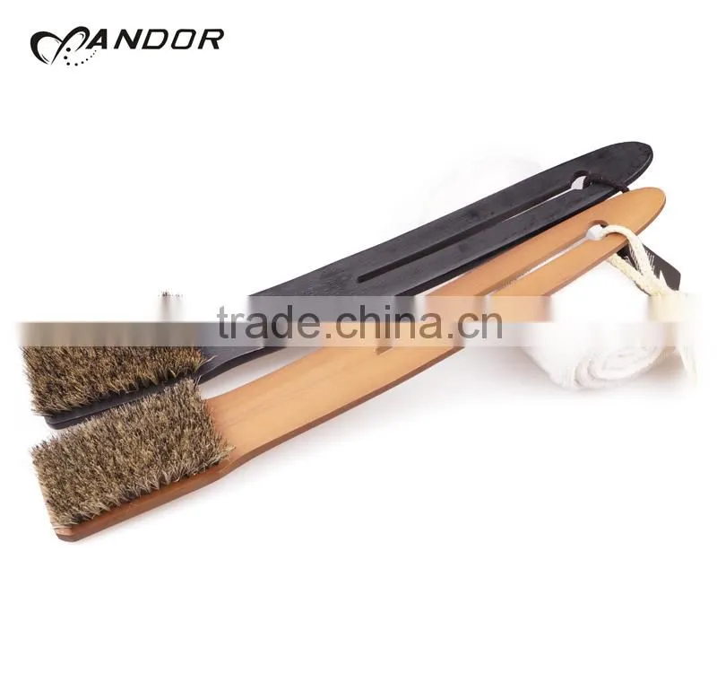 Distributors wanted shower need long handle wood massage brush