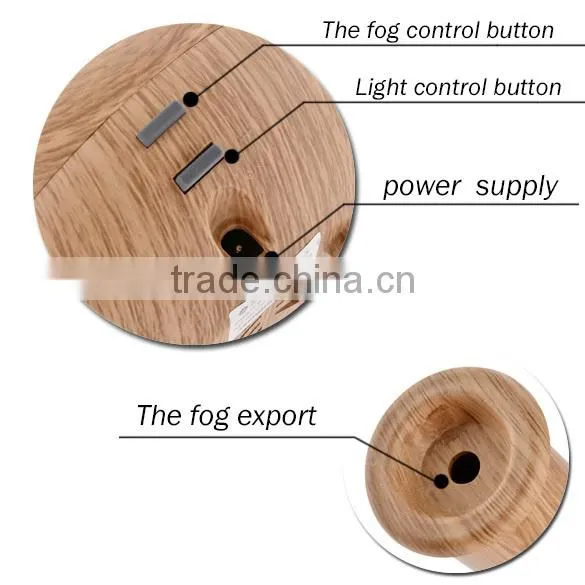 Fashion US Plug Electric Aromatherapy Portable Wood Electric Oil Vaporizer Diffuser AM000890