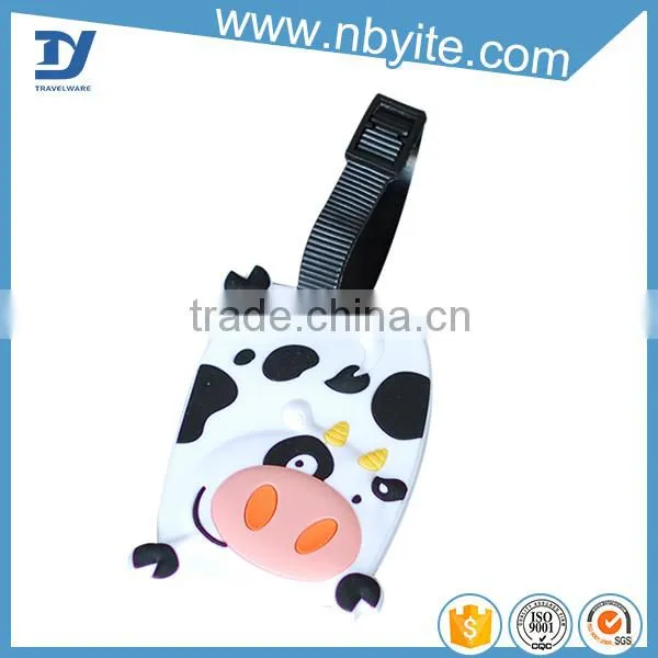 original designed luggage tag small plastic hanger