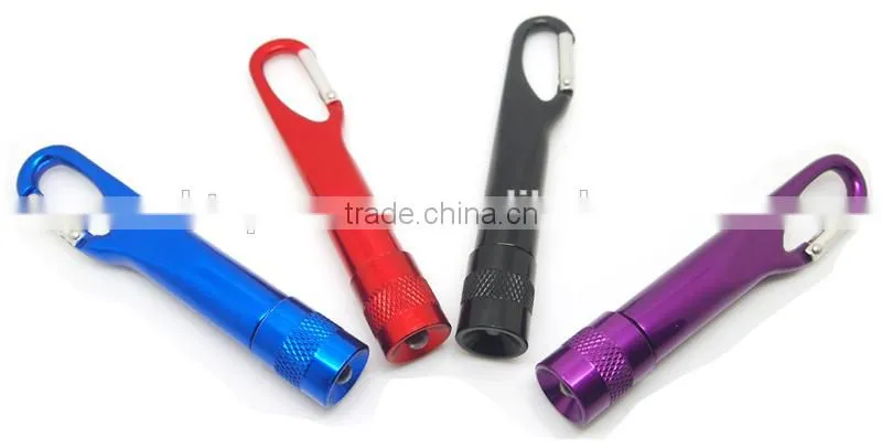 Mini Carabiner Clip Light w/Bottle Opener