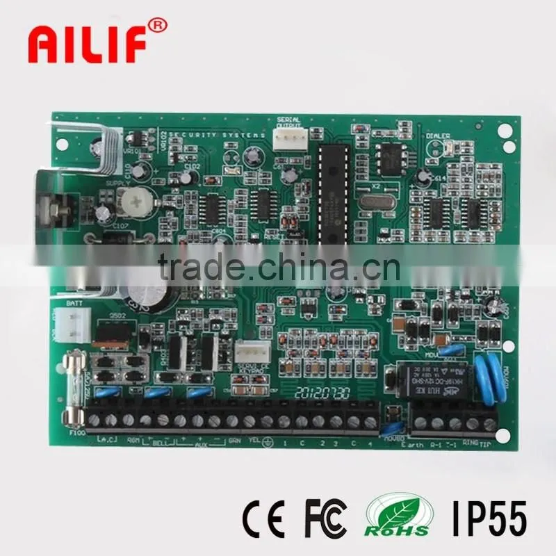 Factory Price Alarm Control Panel Wired Security Systems (ALF-728EX)