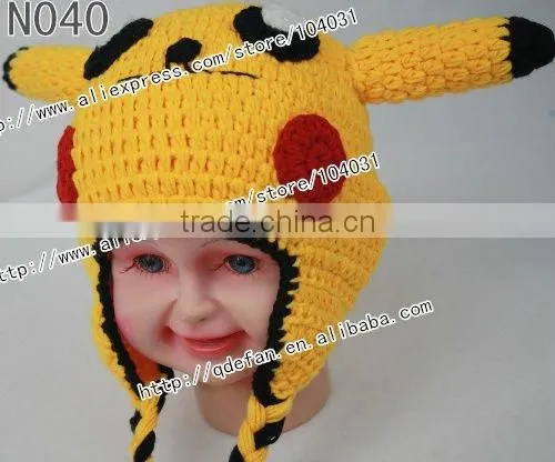 hello hot sale crochet kitty hat baby kitty hat