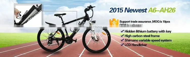 China popular full suspension electric mountain bike