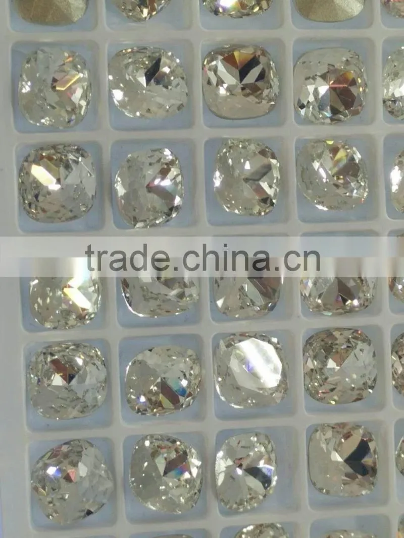 high quality pointback glass crystal