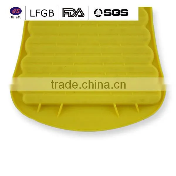 2014 Hot sale strip shape Silicone Ice cube Tray
