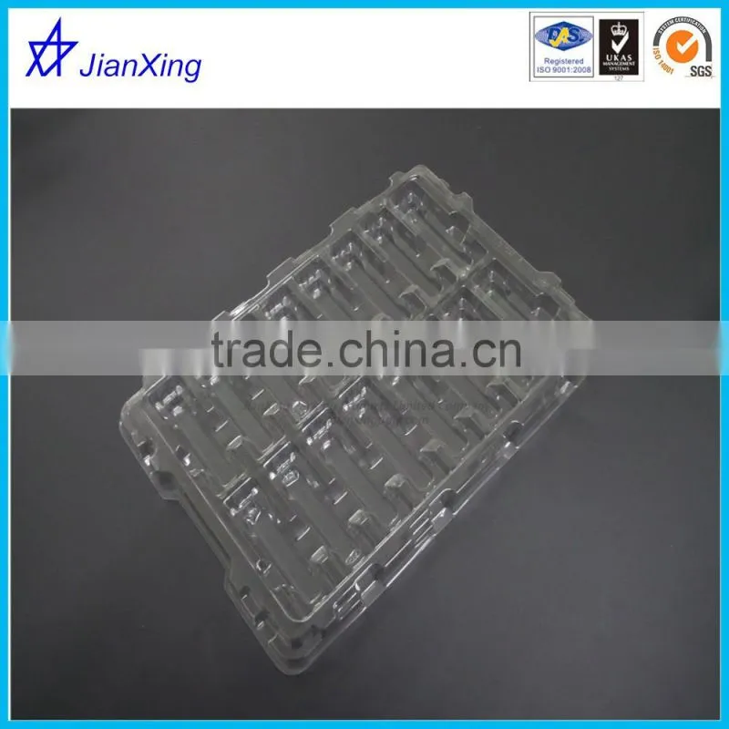Blister packing tray for electronics,vacuum thermoforming,OEM design