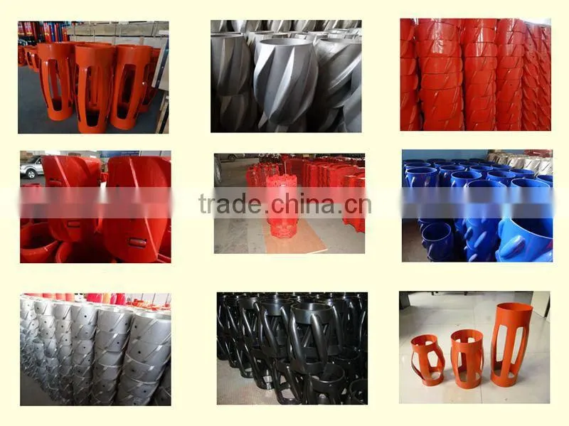 cementing casing tool short spiral rigid centralizer
