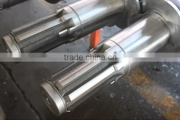 conical screws extruder twin barrel and screw for plastic machine