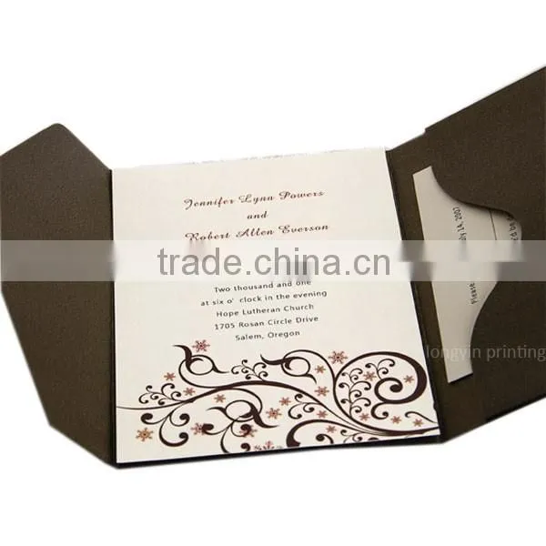 Fancy wedding card, wedding invitation, invitation card printing