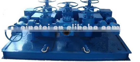 oil and gas well surface testing API 16C choke & kill manifold
