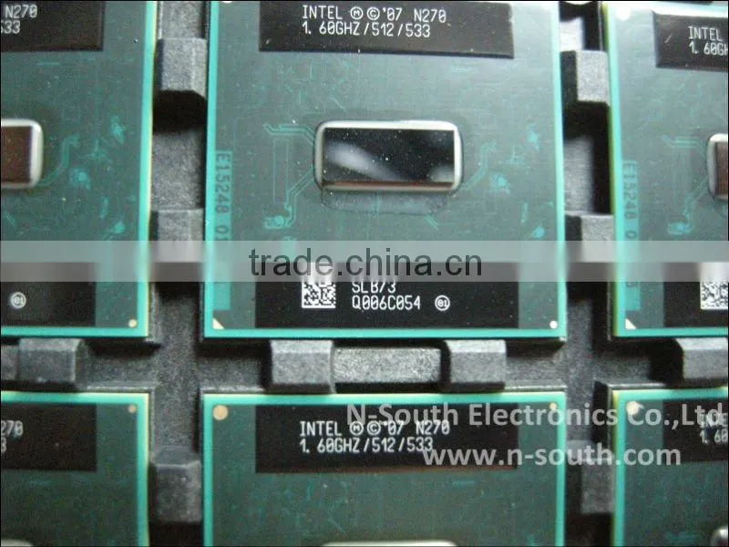 intel CPU Atom N270 SLB73 AU80586GE025D Intel Processor N270(512K Cache, 1.60 GHz, 533 MHz FSB) Intel 82945GSE