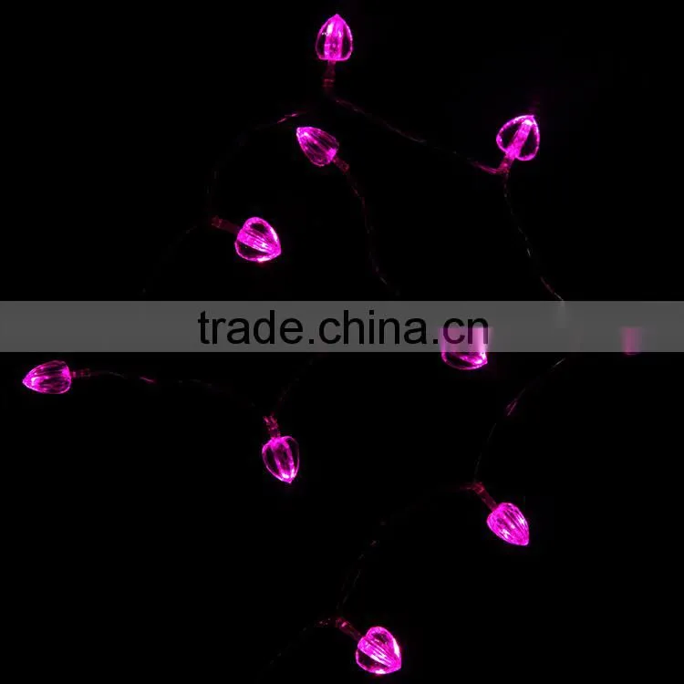3v led battery lights led heart shaped lamp led christmas light