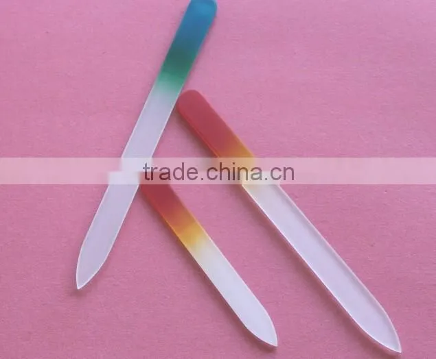 Nail Art Manicure Crystal Glass Nail Files Buffers Nailart Durable Tips Pedicure