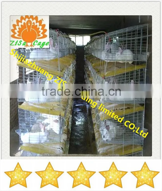 china zisa factory 4tiers rabbit cage farming equipment